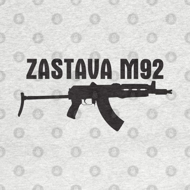 Sub Machine Gun Zastava M92 by FlyNeX